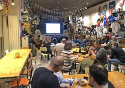 Serata Impronte al Bikefellas con Ivan Saracca | La sala